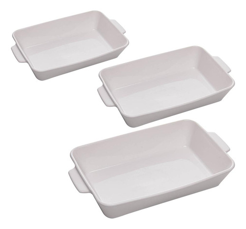 3 Refratários Com Alça Basic Lyor Branco