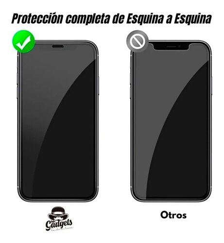 Mica Cristal Templado 9d Pantalla Completa Para iPhone