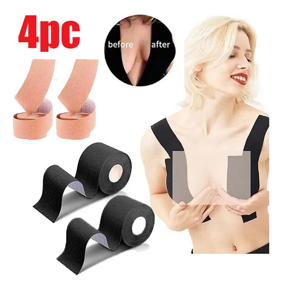 3 X Cinta De Flexión Invisible Escote De Levantamiento De B 3 X Cinta De Flexión Invisible Escote De Levantamiento De B