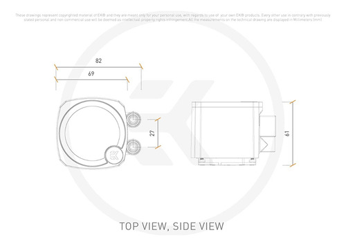 Cpu Water Cooler Ek Nucleus Aio Cr360 Lux D-rgb Lga1700