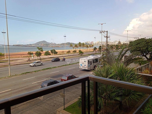 Imagem 4 de 28 de Apartamento À Venda, Super 4 Quartos Sendo 4 Suítes, Acesso Ao Clube, Frente Mar - Mata Da Praia - Vitória - Es - Ap1736