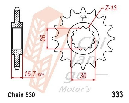 Kit De Sprockets Para Honda Cbr1000 Rr-4,5 04-05