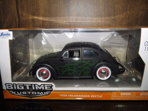 Perudiecast Vw Volkswagen Beetle 1959 Escarabajo Jada 1:24