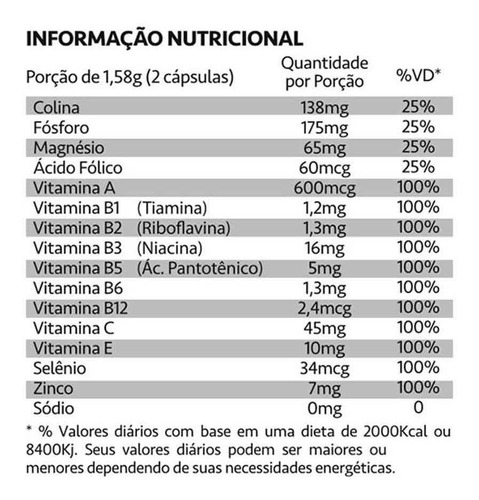 Fonte De Fósforo E Magnésio Memorin 60 Capsulas Maxinutri