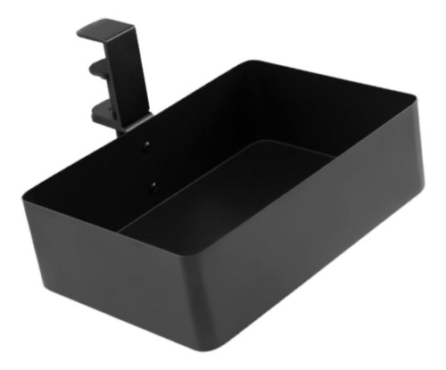 Bajo La Mesa Cesta De Almacenamiento Bandeja De Servir Negro