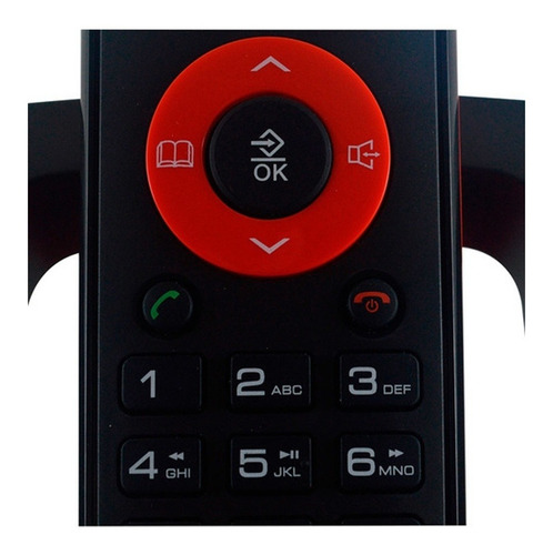 Telefono Inalambrico Microsonic Con Contestador Tel8018c-ub
