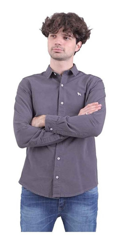 Camisa Manga Larga Algodon Simil Lino | Bravo Jeans (28763)