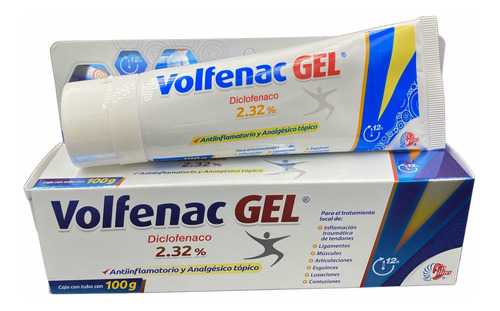 Volfenac Gel 2.32% (diclofenaco Gel 2.32%  Tubo 100g)