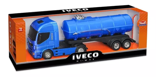 Caminhão Iveco Hi-Way Com Empilhadeira, Usual Brinquedos, Sortido