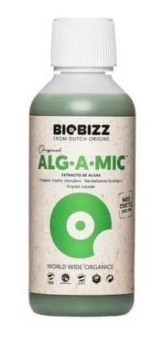 Fertilizante ALG A Mic 250ml Cultivo Indoor Orgânico Biobizz