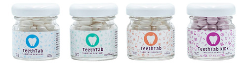 Teethtab Pasta Dental En Tabletas Sin FlĂșor Tropical 20g
