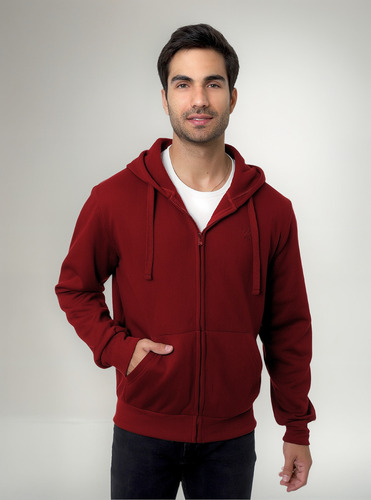 Sudadera Hombre Gorro Cierre Hoodie Bingos Star
