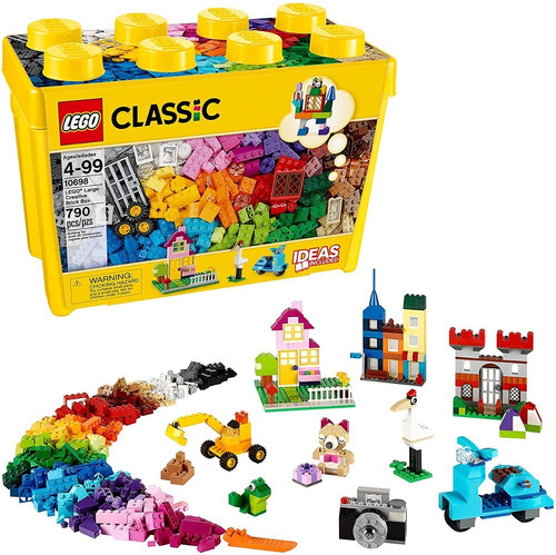 Conjunto De Montar Classic 10698 Caixa Grande De Peças Criativas Lego