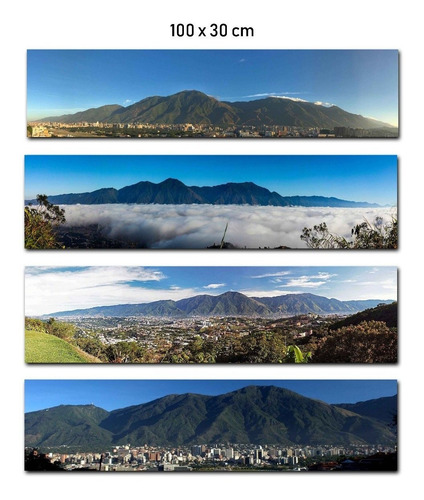 Fotografia Del Ávila Impresa En Banner O Lona 100x30cm