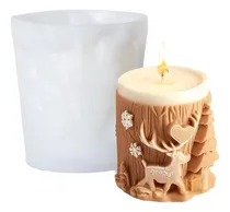 Comprar Moldes De Silicona Árbol De Navidad Moldes Silicona Navidad
