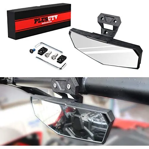 Center Rear View Mirror Fit For 2020 2021 Polaris Rzr P...