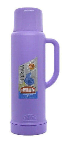 Imagen 2 de 8 de Termo Original Lumilagro Pastel Pico Matero Tapon Cebador