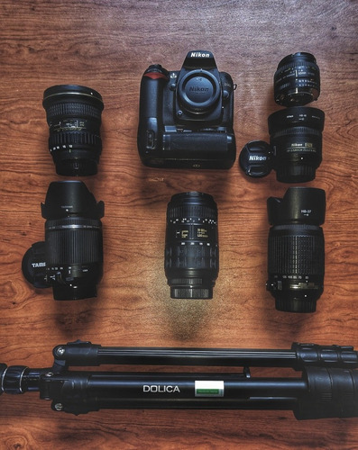 Nikon D90 Con Lentes Equipo Completo