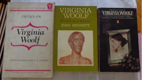Lote De 3 Libros Sobre Virginia Woolf. En Inglés&-.