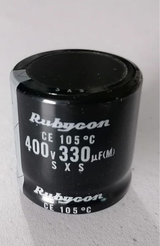 Capacitor 400v 330uf Rubicon - Electrolítico