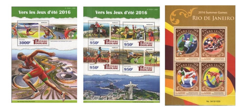 # Mcn # Jogos Olímpicos 2016 - X41 Séries Novas, Mint