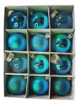 Comprar Adornos Para El Árbol De Navidad X12, Varios Colores Bonitos