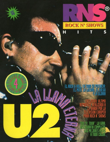 Revista Rock N' Shows Nro. 1 * Especial U2 * 1993