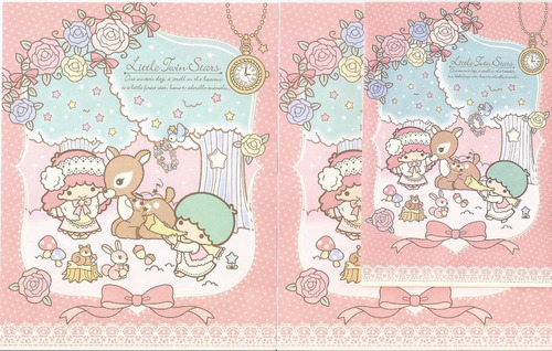 Papel De Carta Importado Little Twin Star  - Lançamento 2016