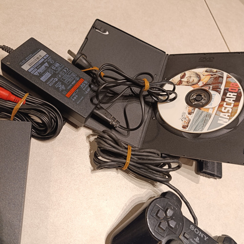 Ps2 Consola Sony Playstation 2 Slim Scph-75001 Completa Negro (Usado)