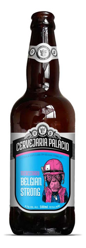 Cerveja Artesanal Palácio Belgian Strong Ale Garrafa 500ml