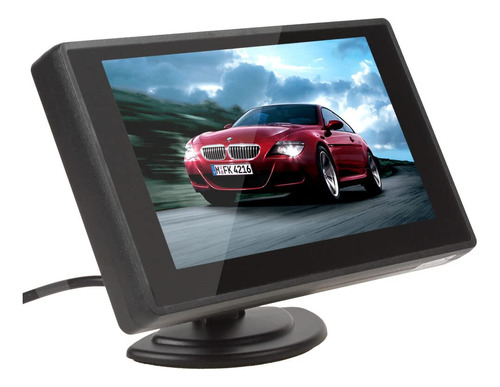 Sallybest Monitor De Vision Trasera De Coche Con Pantalla Lc