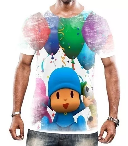 Camisa Personalizada Desenho Pocoyo,regatas Infantil,pato