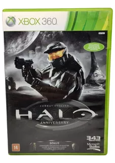 Jogo Halo Anniversary Combat Evolved Xbox 360o Original