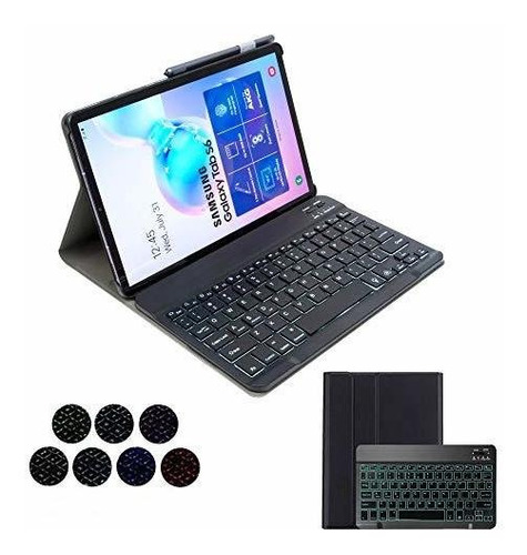 Para Samsung Galaxy Tab S7 2020 T870 T875 Caso De Cuero...