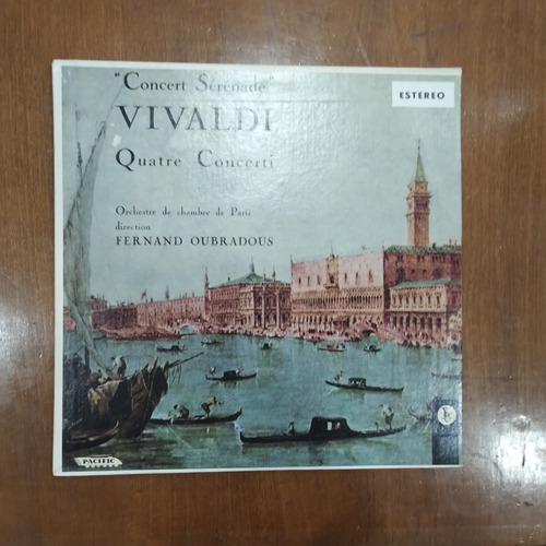 Disco Vinilo Vivaldi, Quatre Concerti, Dm