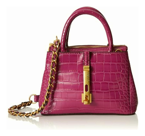 Bolsa James Mini Satchel En Color Rosa Mexicano