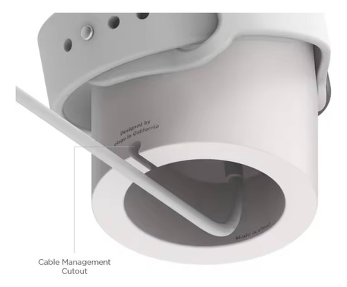 Soporte Base De Carga Para Applewatch O Reloj Inteligente Gris Oscuro