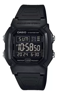 Reloj Casio Deportivo Digital Color Negro Alarma Sumergible