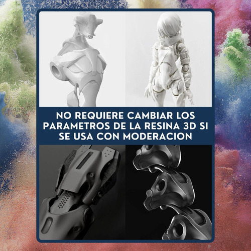 Impresora 3d Resina Pigmentos Colores 3dmaterials Kit