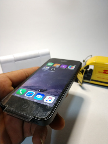 Iphone 5 16 Gb At&t Movistar Excelente Estética De 10 Negro (Usado)
