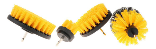Kit De Cepillo De Taladro Resistente Para Amarillo