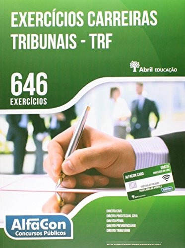 Exercicios Carreiras Tribunais - Trf - 01ed/14, De Equipe Alfacon. Editora Alfacon, Capa Mole Em Português