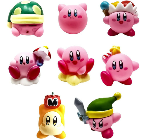 Kirby 8 Figuras Edición Limitada Conjunto De 8 Colecci...