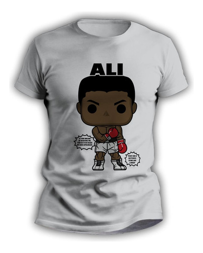 Remera De Hombres Sublimadas Estampadas Muhammad Ali - 7158