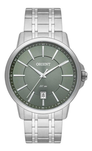 Relógio Orient Masculino Ref: Mbss1375 E2sx Social Prateado