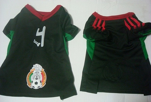 Playera Jersey Selección Mexicana Talla 0 Negra Perro Soccer