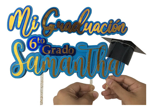 Toper Personalizado Para Tortas De Graduacion