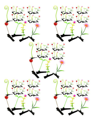 Pinza De Pelo Bean Sprout, 150 Unidades, Simulación