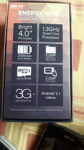 Celular Blu Diamons Mini Para Repuesto Y Blu Studio G2 Hd (Usado)