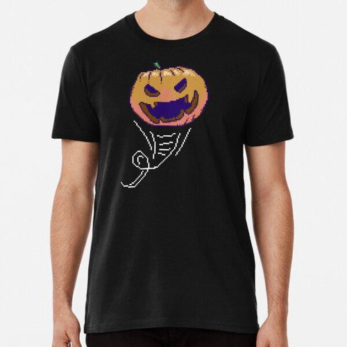 Remera Juego Retro Halloween Pumpkin Algodon Premium